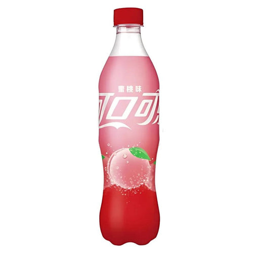 Coca Cola Peach Bottle (China)